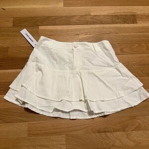 Princess Polly Boderek Mini Skirt White